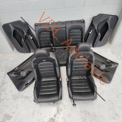     VW Golf MK7.5 R Set of Leather Front Seats and Door Cards Interior Package