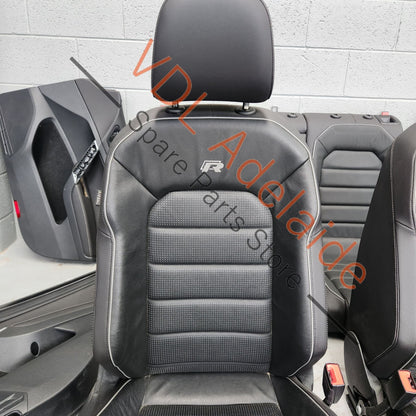     VW Golf MK7.5 R Set of Leather Front Seats and Door Cards Interior Package