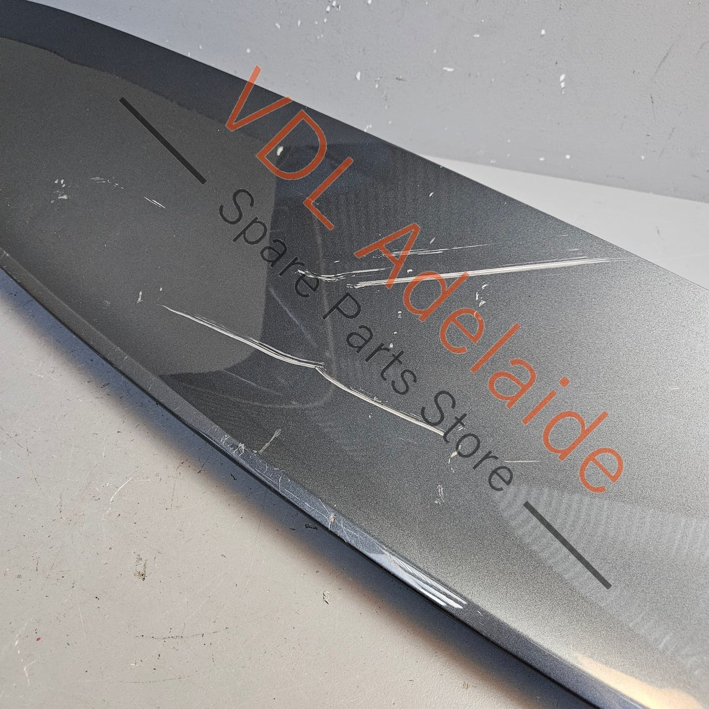 5G6827936C    VW Golf MK7 R Rear Spoiler Wing 5G6827936C Indium Grey LR7H X3X3 **SCRATCHED PAINT**