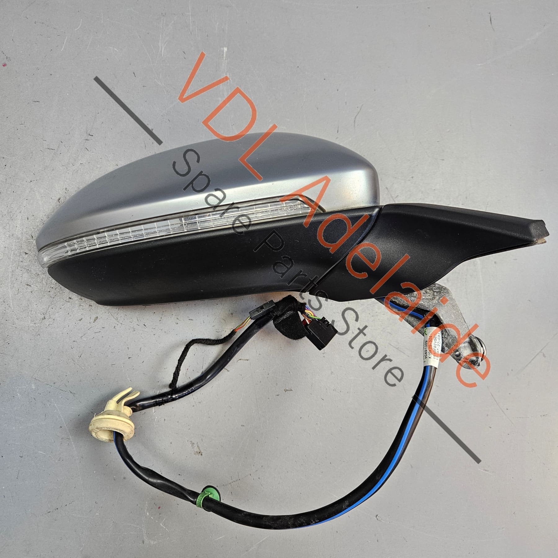 5G2857508BN9B9 5G0857522M 5G0857537G3Q7  VW Golf MK7 R Aluminium Right Side Exterior Wing Mirror w Glass Lane Change Assist Non-Power Fold 5G2857508BN 9B9