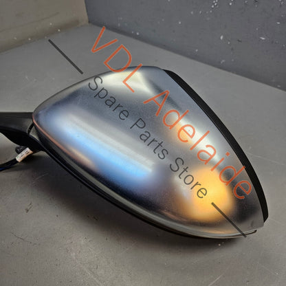 5G2857507DQ9B9 5G0857521N 5G0857538G3Q7  VW Golf MK7 R Aluminium Left Side Exterior Wing Mirror w Glass Lane Change Assist Non-Power Fold 5G2857507DQ 9B9