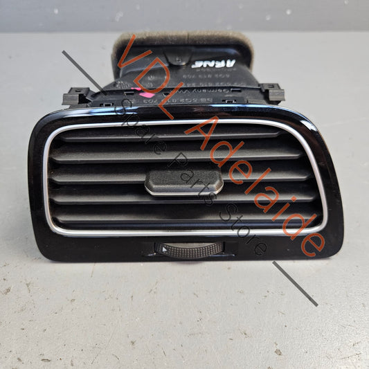 5G2819703R    VW Golf MK7 7.5 Left Side Dash Air Vent AC 5G2819703R QYI Gloss Black for RHD