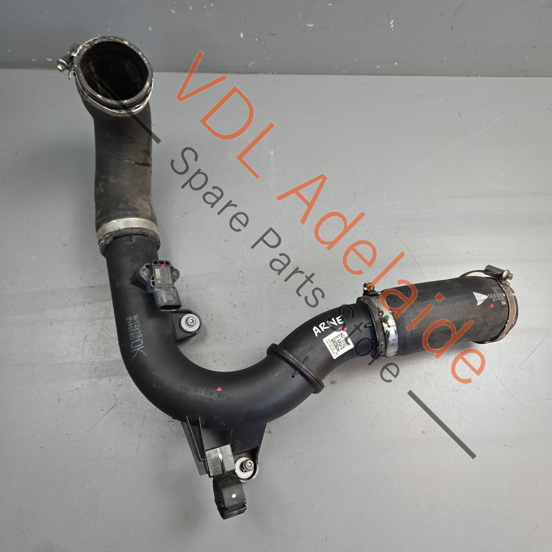 
6C0145770A 5Q0145834   VW Golf R Right Intake Pipe from Intercooler 6C0145770A 5Q0145834