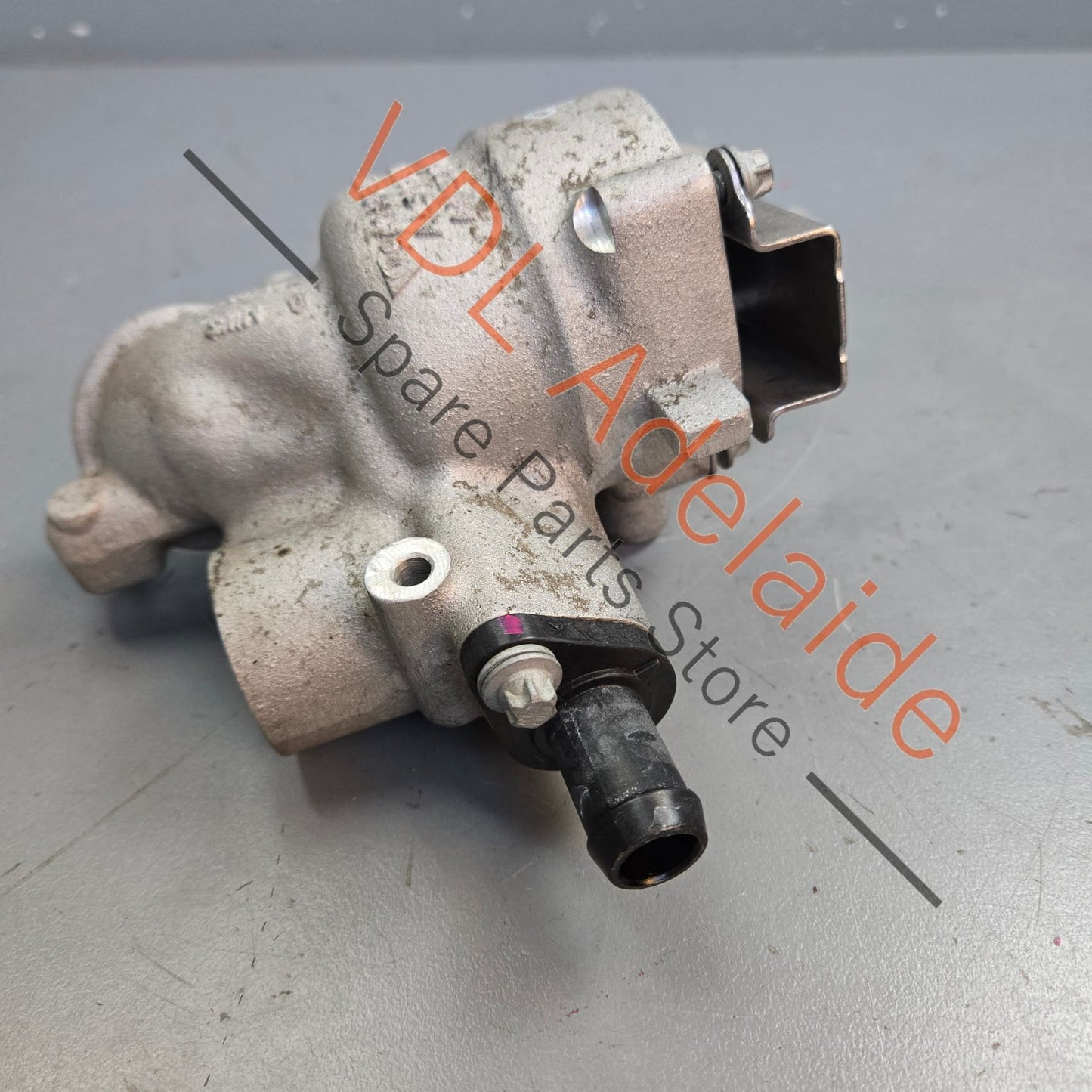 9A110602201 0PB121116B  Porsche 911 Boxster Cayman Coolant Water Housing for Thermostat 9A110602203 0PB121116B