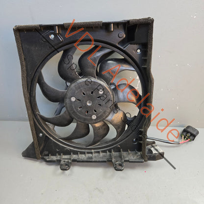 99110615602 99162493903  Porsche Cayman Boxster 911 Front Right Radiator Cooling Fan & Bracket 99110615602 99162493903