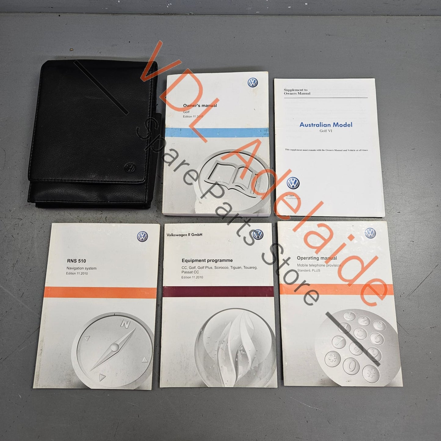     VW Golf MK6 R Set of owners books