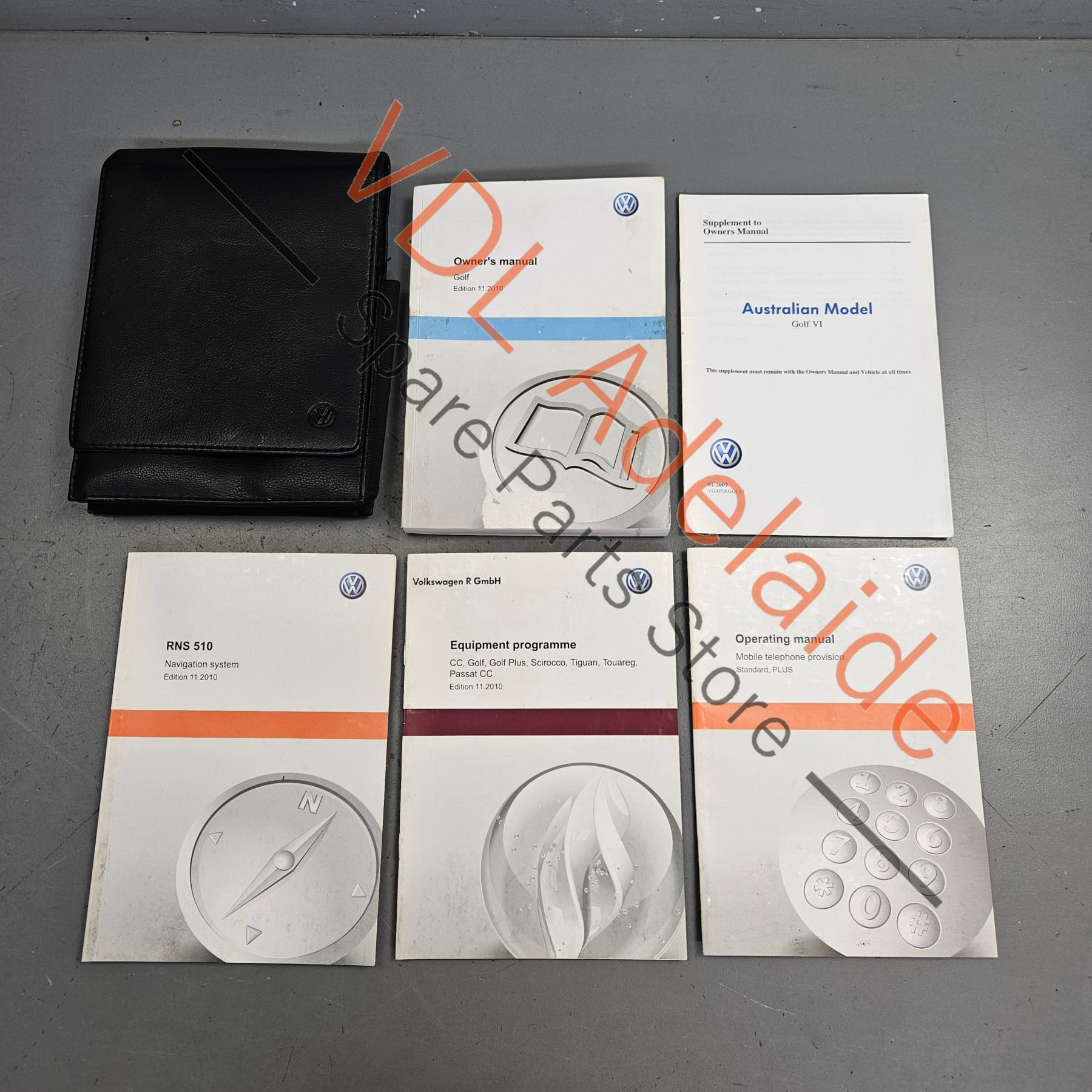     VW Golf MK6 R Set of owners books