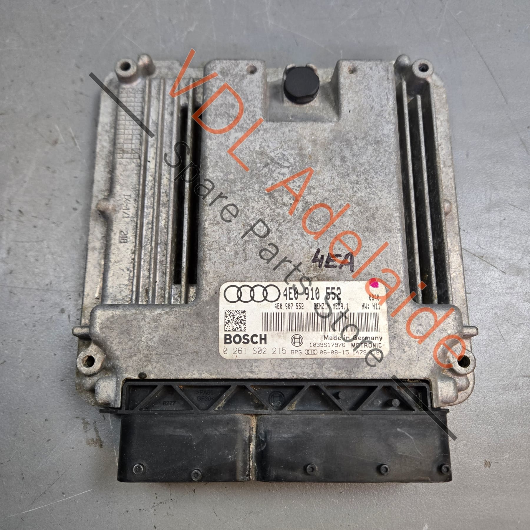 4E0910552X 4E0910552   Audi D3 S8 V10 Engine ECU Controller 4E0910552X MED9.1 BSM 450PS 331kw