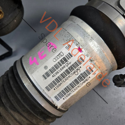 4E0616001M 4E0616001T   Audi D3 S8 Rear Left Shock Absorber Air Suspension Strut 4E0616001M 4E0616001T