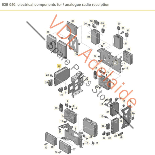 4E0910466B    Audi A8 S8 D3 DSP Audio Amplifier 4E0910466B 4E0035066
