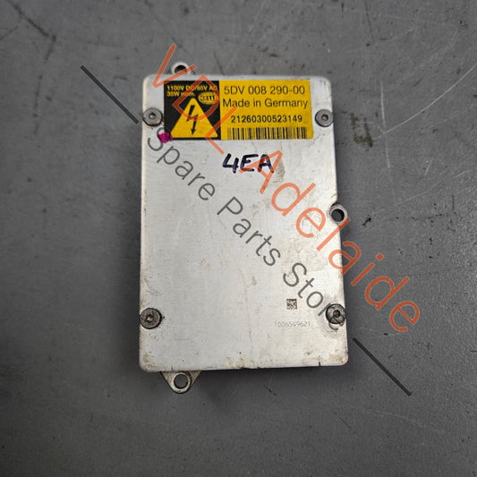 4E0907476 5DV008290   Audi A8 S8 D3 Xenon Headlight Ballast Module Control Unit for Gas Discharge Lamp 4E0907476 5DV008290