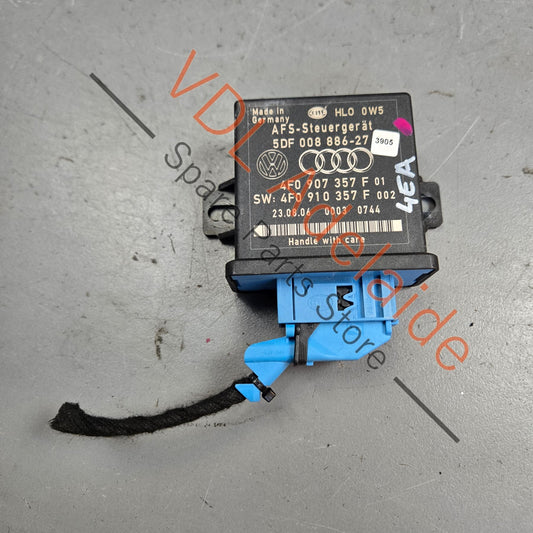 4F0907357F 4L0907357   Audi A8 S8 D3 Headlight Cornering Control Unit Module 4F0907357F 4L0907357