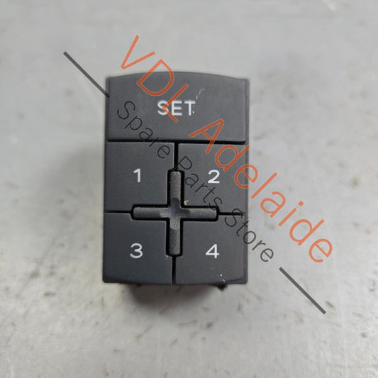 4E0959769    Audi A8 D3 4E Memory Seat Switch 4E0959769 5PR