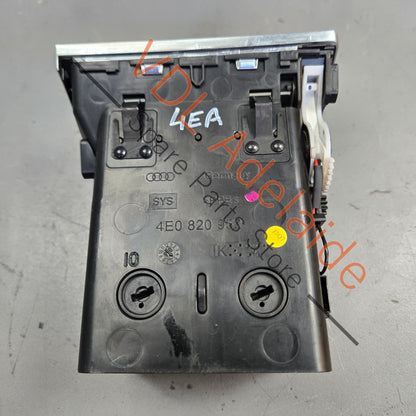 4E0820952J3Q7 4E0820952J 4E0820952  Audi A8 D3 4E Right Centre Dashboard Air Vent 4E0820952J 3Q7