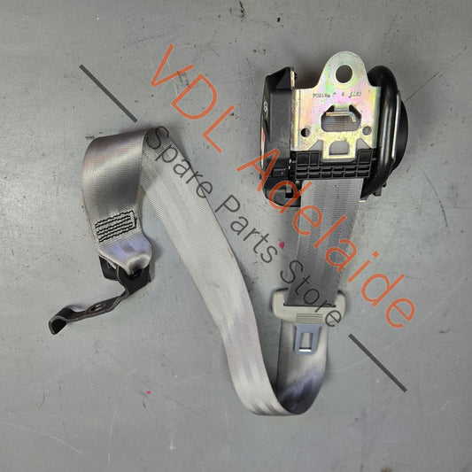 4E0857805BKPF 4E0857805B   Audi A8 S8 Rear Left Seat Belt Seatbelt 4E0857805B KPF Colour Platinum