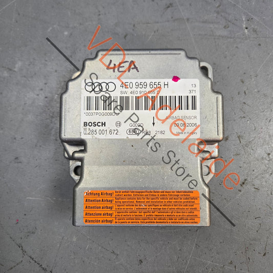 4E0959655H    Audi A8 Airbag Module Controller 4E0959655H