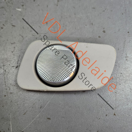 4E0868175 4E0868556   Audi A8 S8 Stainless Steel Speaker Cover Trim for Small Speaker 4E0868175