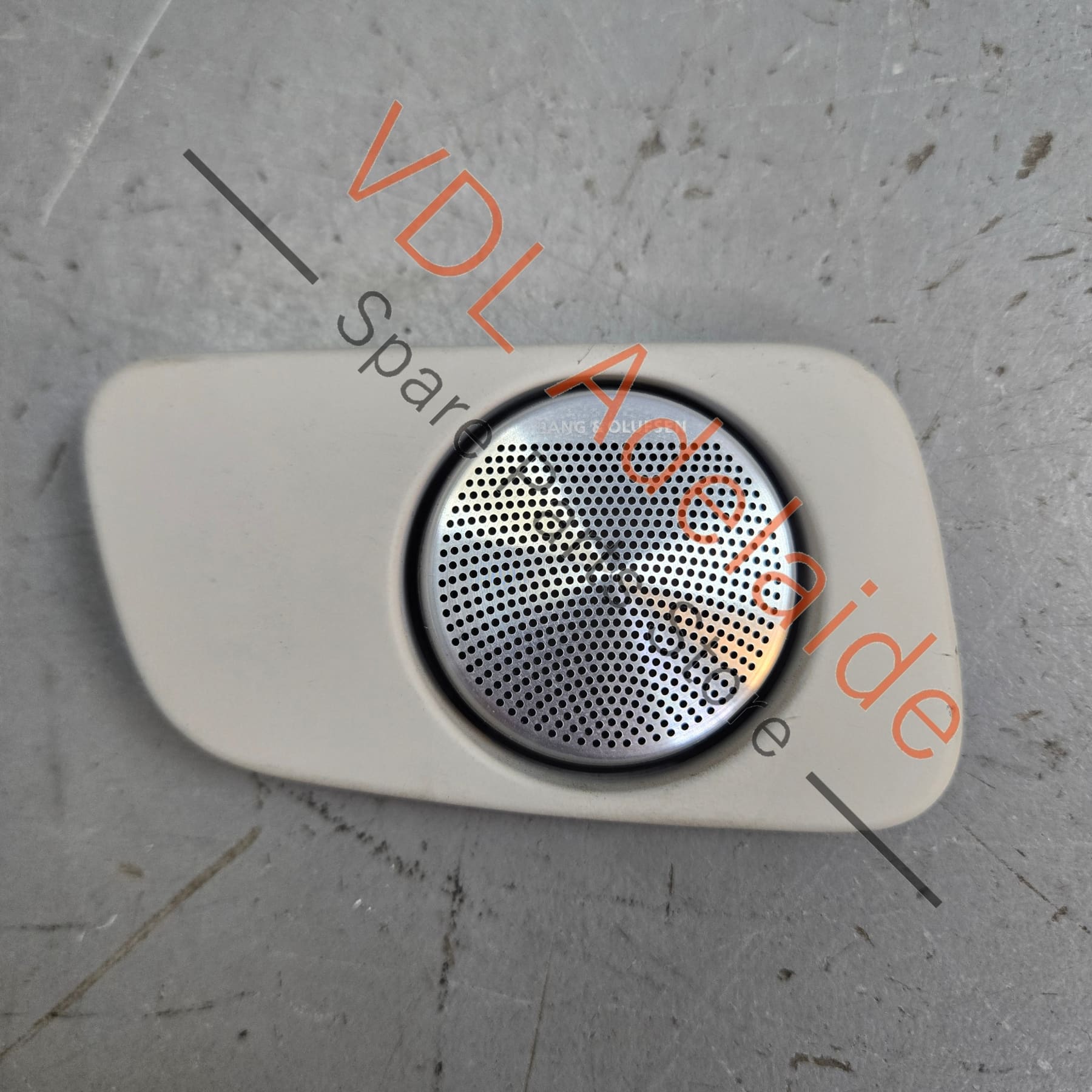 4E0868175 4E0868555   Audi A8 S8 Stainless Steel Speaker Cover Trim for Small Speaker 4E0868175