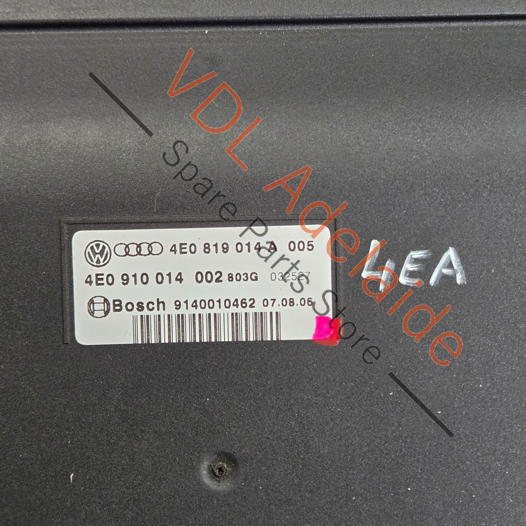4E0819014A    Audi A8 Floor Mounted Heater Booster Vent with Internal Heating Element 4E0819014A Right