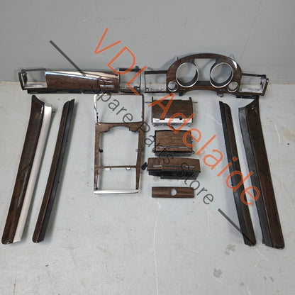 4E0863916G3J3 4E2857115C3J3 4E0857967C3J3 4E0857968C3J3 Audi A8 Interior Wood Grain Doors & Dashboard Grey Birch for RHD models