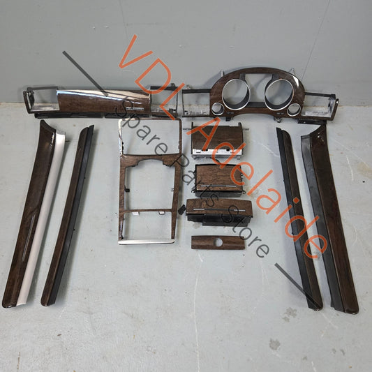 4E0863916G3J3 4E2857115C3J3 4E0857967C3J3 4E0857968C3J3 Audi A8 Interior Wood Grain Doors & Dashboard Grey Birch for RHD models