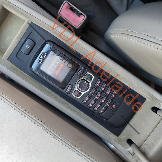 4F0910393H 4E0035705   Genuine Audi A8 Pop Up Phone Telephone Handset in Arm Rest 4F0910393H 4E0035705