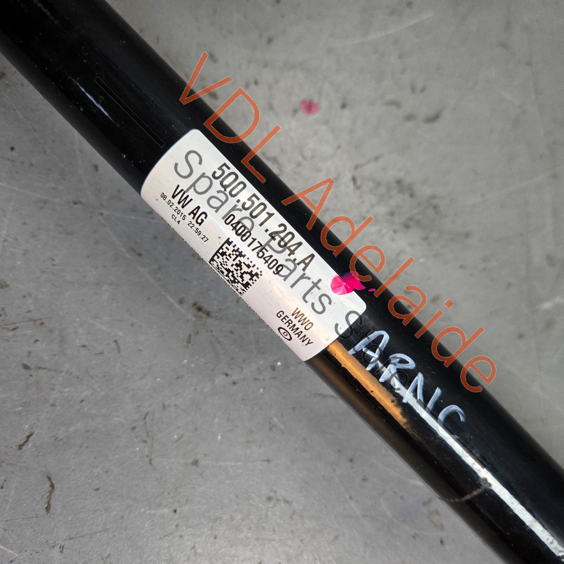 5Q0501204A    VW Golf Mk7 7.5 R Rear Right Side Drive Shaft CV Axle 5Q0501204A