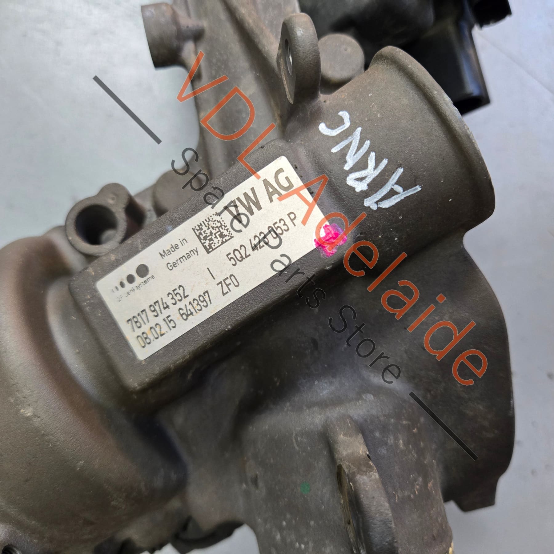5Q2423056J 5Q0423053P   VW Golf MK7 7.5 R Electric Power Steering Rack 5Q2423056J 5Q0423053P