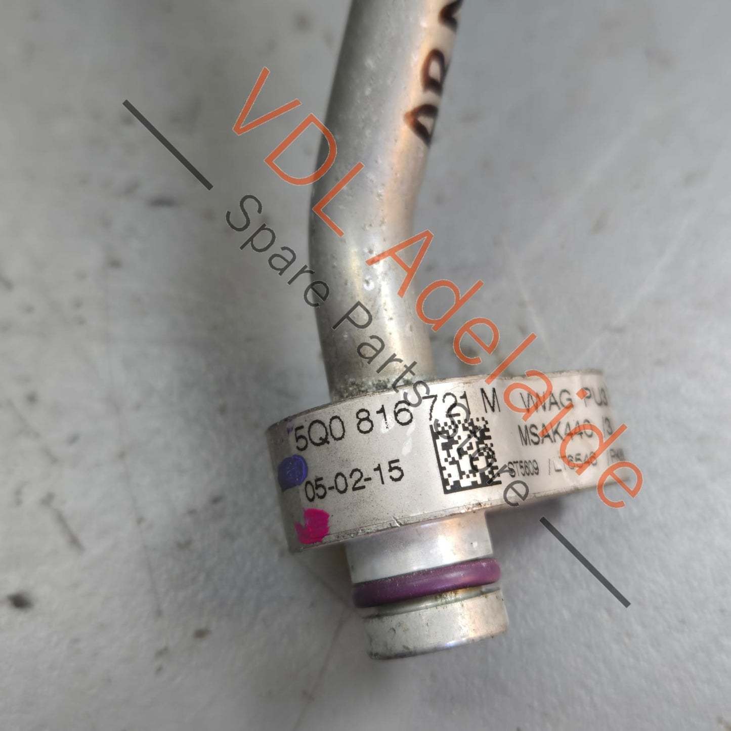 5Q0816721AG 5Q0816721M   VW Golf MK7 Air Conditioning Refrigerant Hose Pipe Condenser to Pump 5Q0816721M 5Q0816721AG