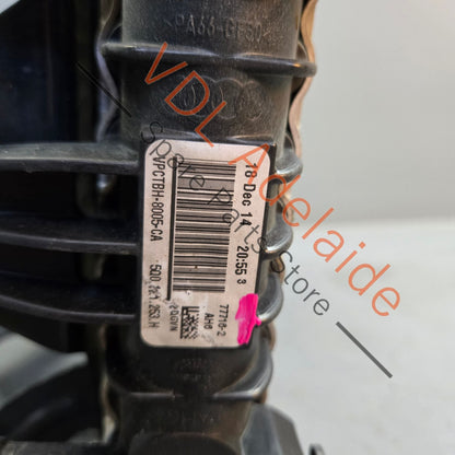5Q0121253H 5Q0121093BF   VW Golf MK7 Additional Left Side Auxiliary Radiator Cooler & Mounting Bracket 5Q0121253H 5Q0121093BF