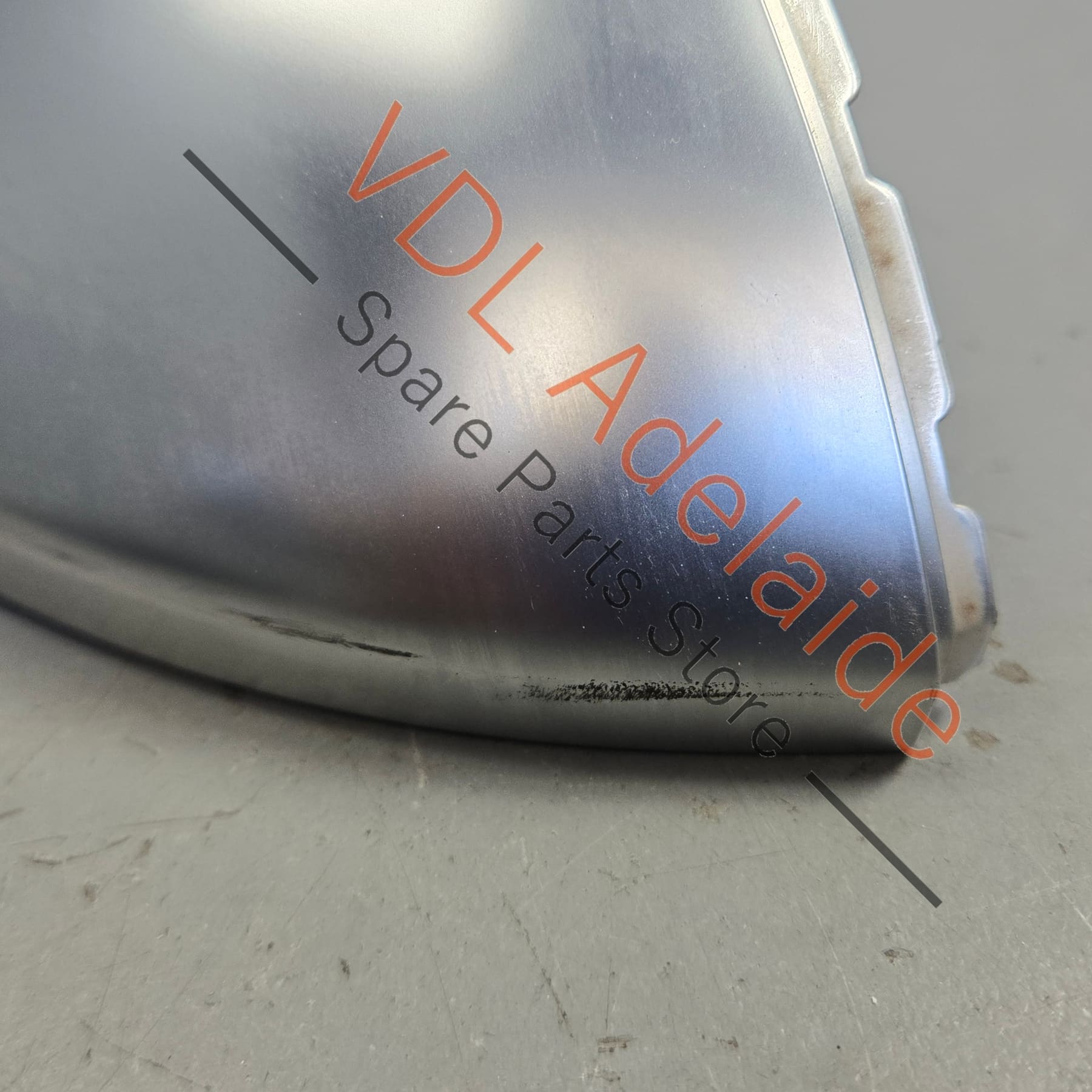 5G0857537G3Q7    VW Golf R MK7 Aluminium Chrome Finish Left Side Wing Mirror Cover Cap 5G0857537G 3Q7
