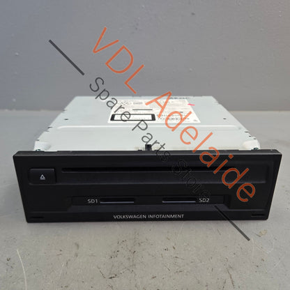 5G0035846A    VW Golf Mk7 Discover Media Control Unit Radio Bluetooth SD/CD Navigation 5G0035846A