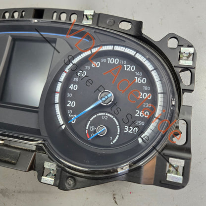 5G0920758    VW Golf R MK7 Combi-instrument Kombiinstrument Dash Cluster 320 km/h 5G1920758