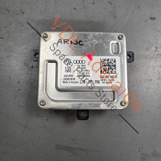 4G0907697H    VW Golf MK7 R Gti Control Unit for LED Headlight Daytime Running Light 4G0907697F 4G0907697G