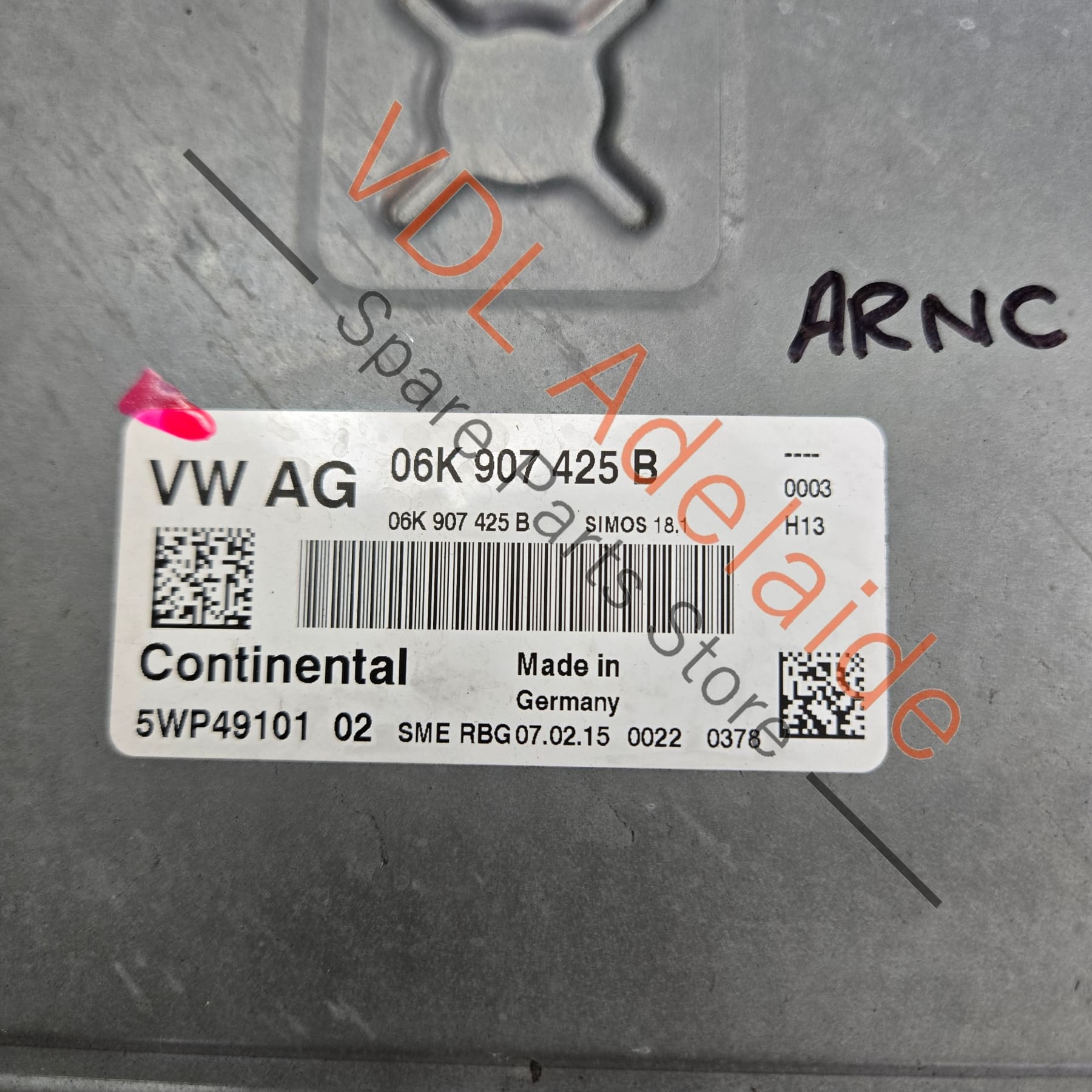 5G0906259E 06K907425B   VW Golf R MK7 Engine Control Unit ECU for 2.0 CJXB Petrol Engine 06K907425B 5G0906259E