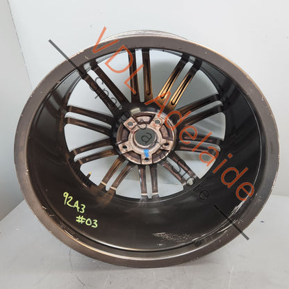 95836214220 KPL    1x Porsche Cayenne 21in 21x10 Alloy Wheel Turbo Design 95836214220 #03