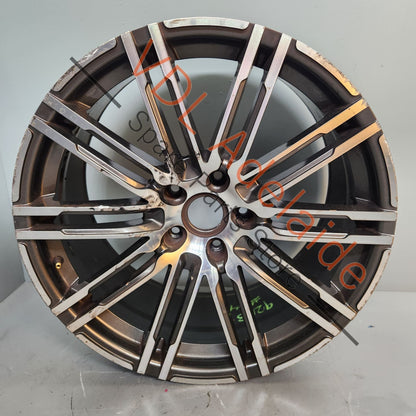 95836214220 KPL    1x Porsche Cayenne 21in 21x10 Alloy Wheel Turbo Design 95836214220 #03