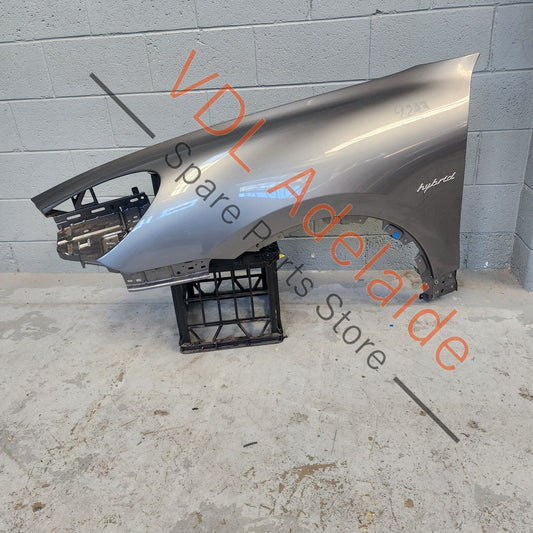     Porsche Cayenne 958 Front Left Fender Mudguard Panel Meteor Gray Metallic M7W/9Q