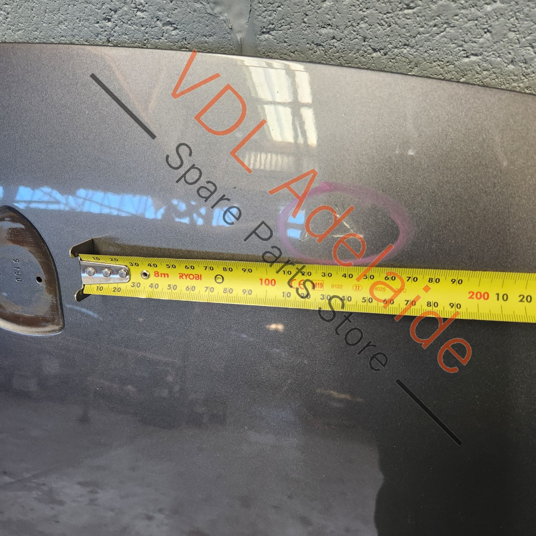     Porsche Cayenne 958 Bonnet Hood Panel Meteor Gray Metallic M7W/9Q 95851101106