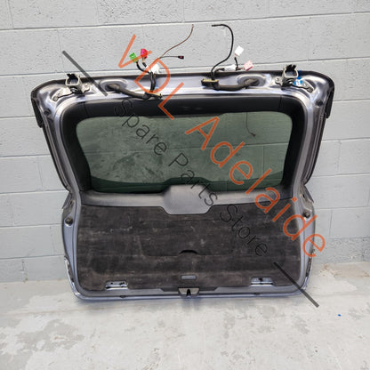 958 512 939 01 041    Porsche Cayenne 958 Rear Hatch Boot Lid Panel Meteor Gray Metallic M7W/9Q Incl rear spoiler 95851293901