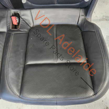     Porsche Cayenne 958 Rear Seat Set Black Leather