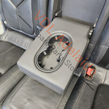     Porsche Cayenne 958 Rear Seat Set Black Leather