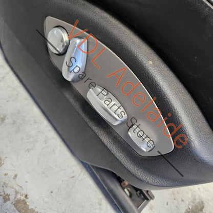 9A7959748B    Porsche Cayenne 958 Front Right Seat Complete Black Leather w Heating 95861876004 9A7959748B