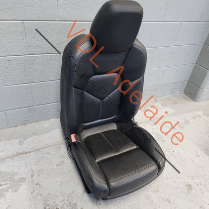 9A7959748B    Porsche Cayenne 958 Front Left Seat Complete Black Leather w Heating 95861876004 9A7959747B