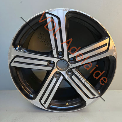     Genuine VW Golf R MK7 5 Spoke CADIZ 19 x 8 ET50 Alloy Wheel Rim #01