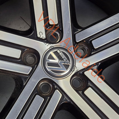     Genuine VW Golf R MK7 5 Spoke CADIZ 19 x 8 ET50 Alloy Wheel Rim #02