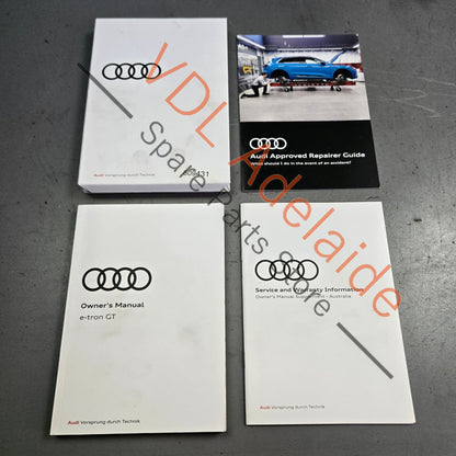     Audi E-Tron GT Owners Books