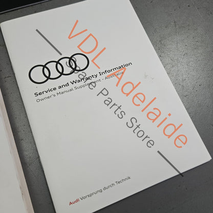     Audi E-Tron GT Owners Books
