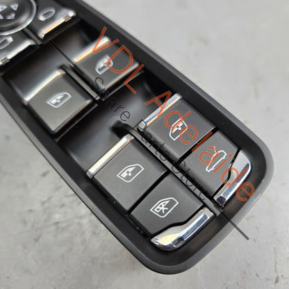 7PP959858AH DML    Porsche Cayenne 958 92A Drivers Master Power Window Switch 7PP959858H DML 7PP959858AH DML