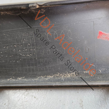 4E0853995F    Set of 4 Audi S8 Door Name Scuff Plates 4E0853985 4E0853995F